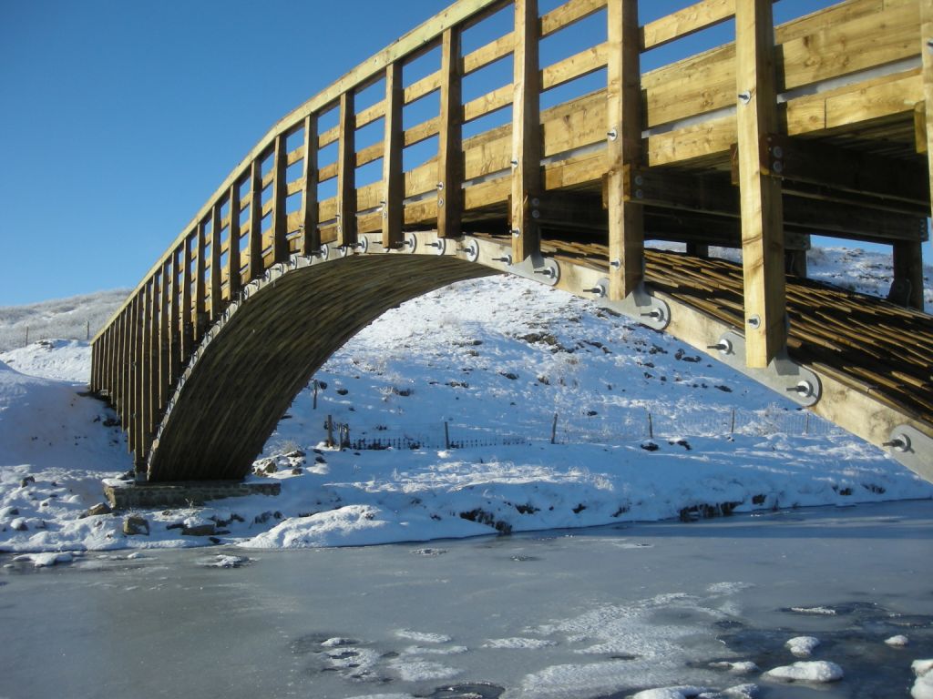 Stress Laminated Bridge, Far Moor